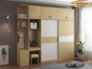 Sliding Wardrobe With Dressing Home Office Furniture